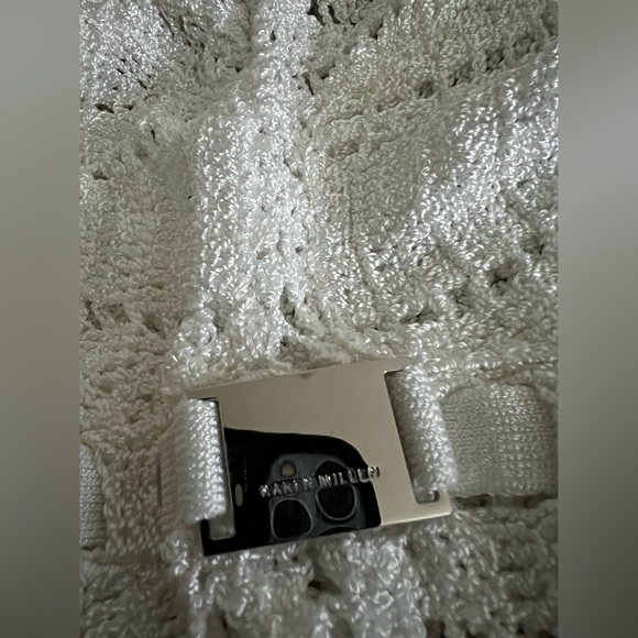 Karen Millen White Crochet Bikini Cover-Up Dress - Picture 8 of 12